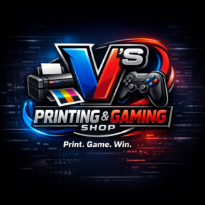 V’s Printing and Gaming Shop